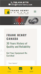 Mobile Screenshot of frank-henry.com